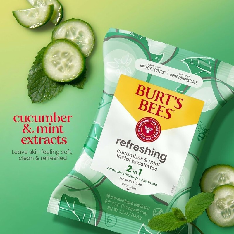 Burt's Bees 3-PK / Burt's Bees Facial Cleansing Towelettes with