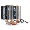 CPU Air Cooler Dual Tower 4 Heatpipes LED Light CPU