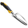 Gardening Shovel Yellow Digging Trowel for Lawn Planting Alloy Spade