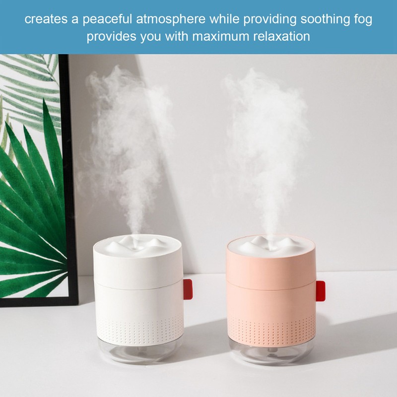 GXZJ623 500ml Snow Mountain Humidifier Quiet Operation Automatic Shut Off