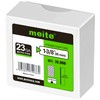 meite 23 Gauge Pin Nails, 1-3/8-Inch Micro Headless Pins for
