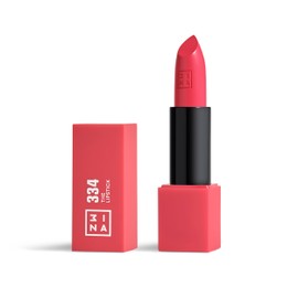 3INA MAKEUP, The Lipstick 334, Vivid Pink Matte Lipstick, Matte Lip Pen with Vitamin E and Shea Butter, Long-Lasting Highly Pigmented Cream, Vanilla Fragrance, Vegan, Cruelty Free