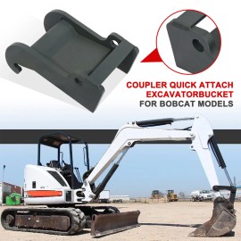 Cahuczlhoz For Bobcat X-change E Series Steel Quick Attach Excavator Coupler Bracket NEW