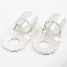 Round Crimp Terminals R100-12, Pack of 2