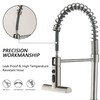 LUOGULIANG Wall Mount Kitchen Faucet, Wall Mounted 8 Inches Center