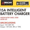 Wagan Tech Boat Intelligent Battery Charger 7407 | 2A /