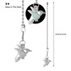 Dotlite 2Pack Hummingbird Ceiling Fan Pull Chain Glow in The