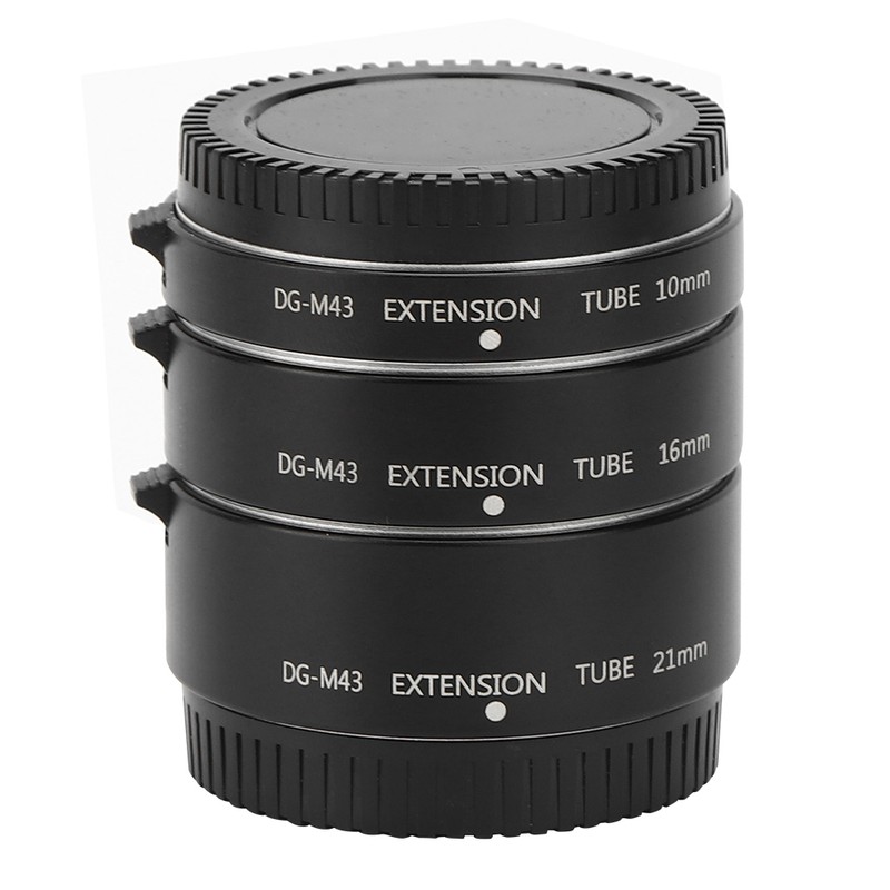 DG‑M43 10mm16mm21mm Automatic Focusing Macro Adapter Ring Fit for Olympus