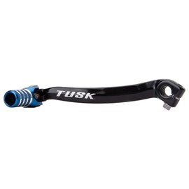 TUSK Folding Shift Lever Black/Blue Tip for Kawasaki KX112 2022