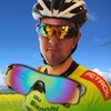 Sports Glasses Sunglasses Bicycle Baseball Polarized Goggles DD-12806 Black Red 3ea