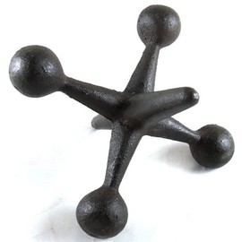GSM Cast Iron Jack Retro Decorative Home Accents -Paperweight - Doorstop