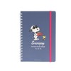 Sunstar Stationery Snoopy Notebook, Ring Notebook, B6, New Life Collection,