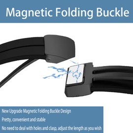 Compatible for SHANG WING LYNN2 Band, Lamshaw 16mm Quick Release Soft Silicone Magnetic Buckle Sport Replacement Straps Compatible with SHANG WING LYNN2 / BOCLOUD Smart Watch 1.45" / MorePro HM08