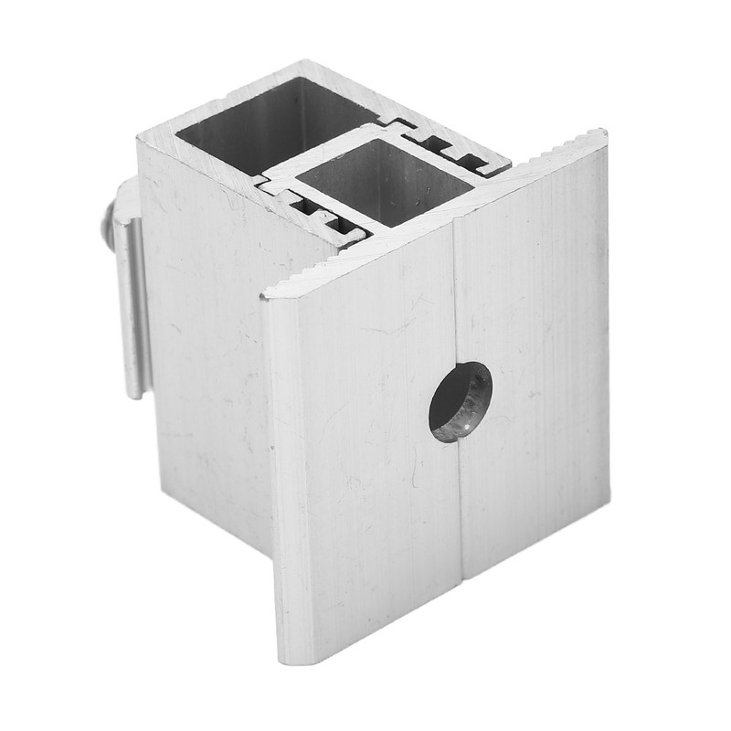 10Pcs Adjustable PV Solar Panel Middle Clamp Aluminum Alloy Photovoltaic