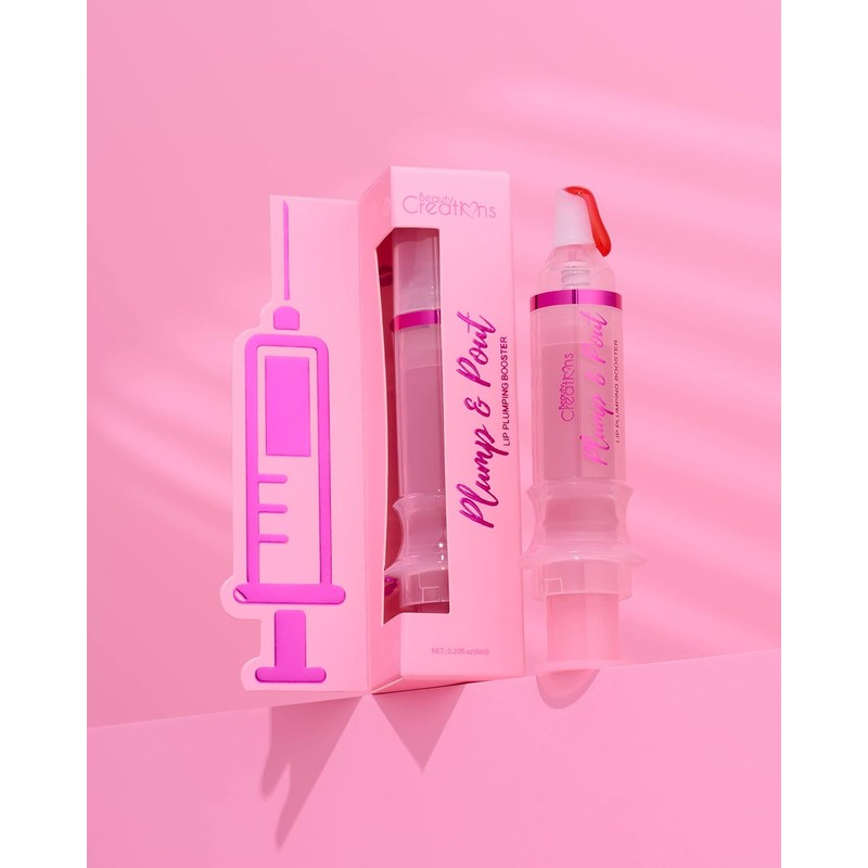 Beauty Creations Lipgloss Voluminizador Plump & Pout 4 Tonos (Blaze)