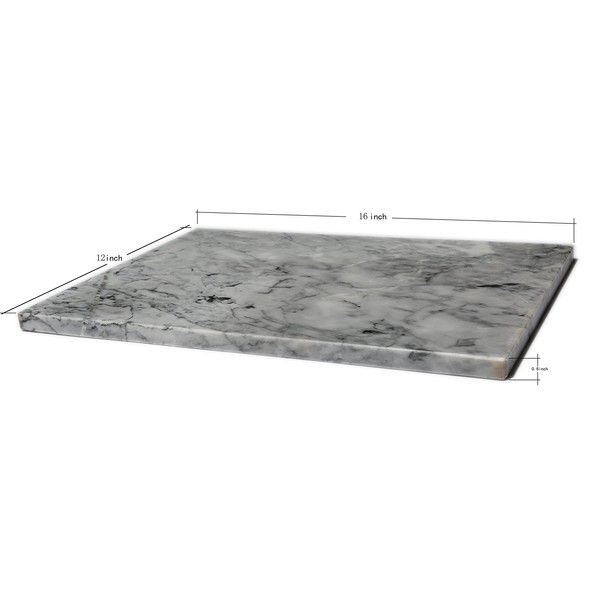 Kota Japan Premium Non-Stick Marble Pastry Cutting Board Slab 15