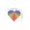 Baluue Sets Pride Rainbow Face Stickers Body Stickers for Pride