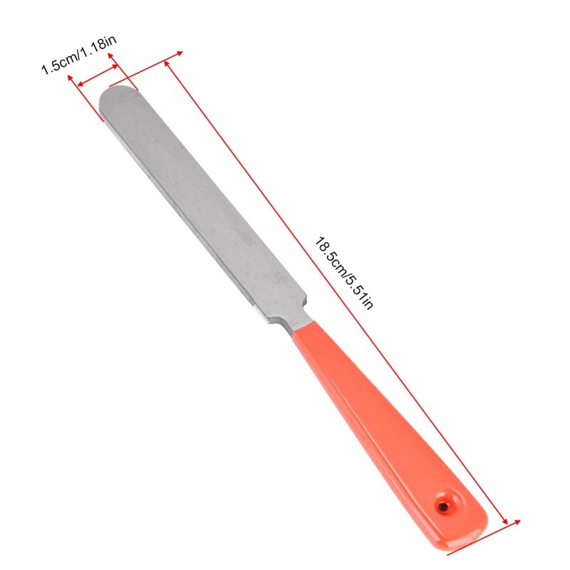 Guitar Fret File, Luthier Tools, Stainless Steel Luthier for Grinding