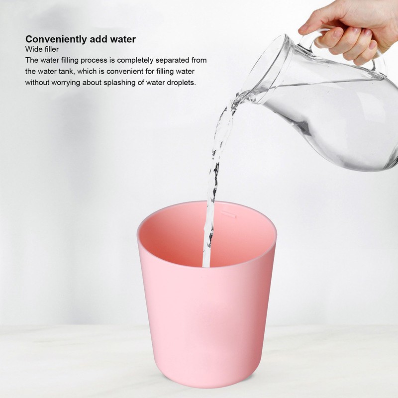 Humidifier Pink Milk Tea Cup Humidifier Small Desktop Bedroom Bedside