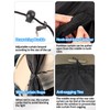 Set of 3 Car Privacy Curtains - 95% Light Blocking