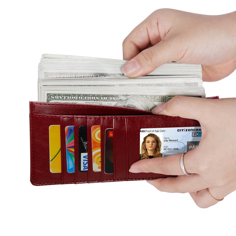 XEYOU Women Slim Rfid Blocking Credit Card Case Holder Wallet