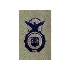 Uniform Accessories Unlimited Inc Air Force Security Police ABU Badge (Military Issued) - 1 Piece - Sew-On - Made in USA