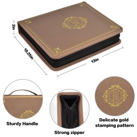 Coin Collection Book Holder for Collectors, 200 Pocket Coin Collection Album, 30 Sleeves Paper Money Display Storage Case for Coin Currency Collection Accessories (200 + 30 Money Binders) (Grey)