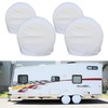Leisure Coachworks Tire Covers for RV Wheel Set of 4