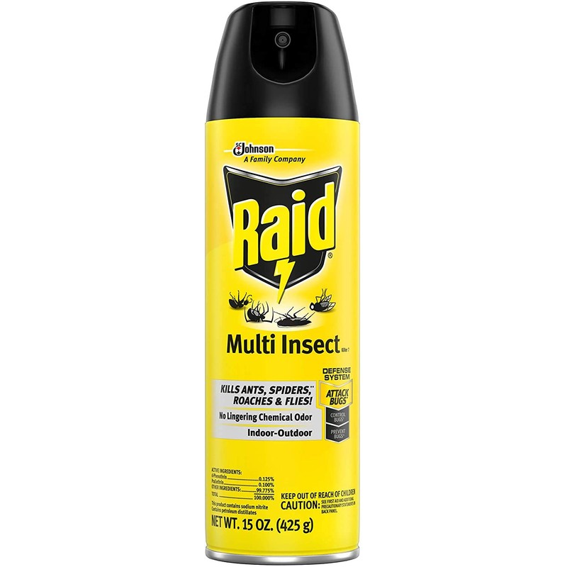 Raid Multi Insect Killer 15 Ounce (Pack of 2)