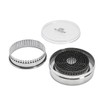 De Buyer Cans with Nine Round Cookie Cutters, Stainless Steel