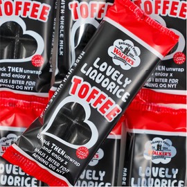 Generic VIMIX Various Flavour Walkerss Nonsuch Toffee Bars 50g (12 Bars, Lovely Liquorice)