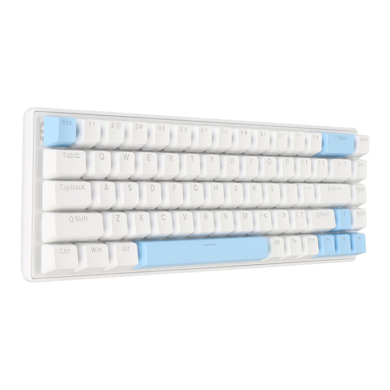 Gaming Keyboard USB 68 Keys Blue Switch N Key Rollover