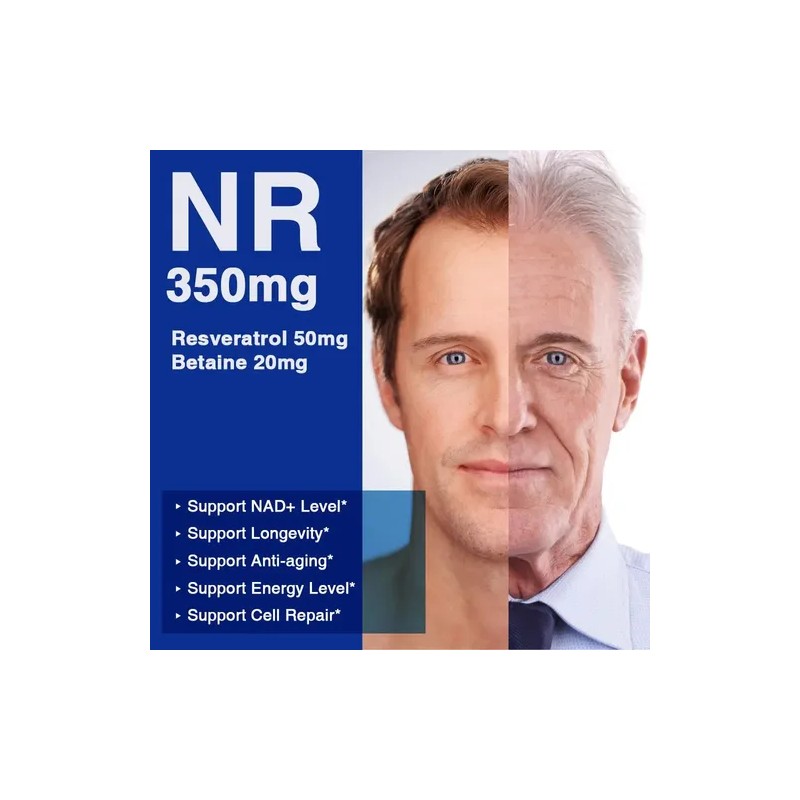 Lovita Nr 350 Mg Complejo Nad Con Trans-resveratrol