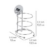 Wenko Vacuum-Loc Hooks Set of 2 No Drilling Required, 20896100