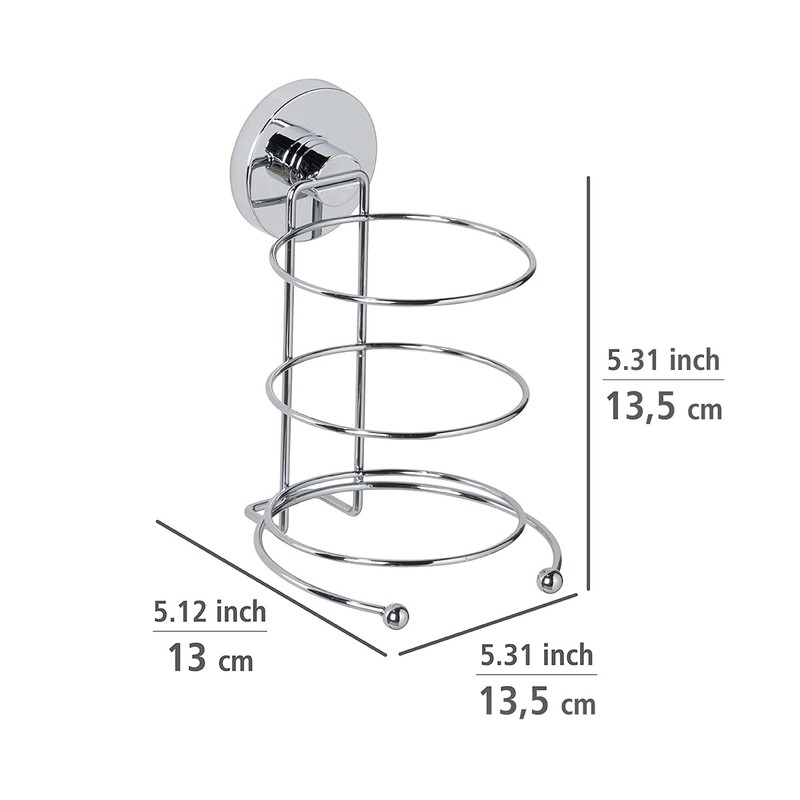 Wenko Vacuum-Loc Hooks Set of 2 No Drilling Required, 20896100