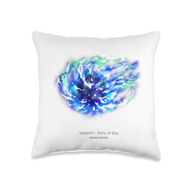 Black mist,indie game,monster,Japan,rock,punk,cute,cool,boss Throw Pillow