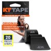 KT Tape Cinta atlética de kinesiología elástica de algodón Original,