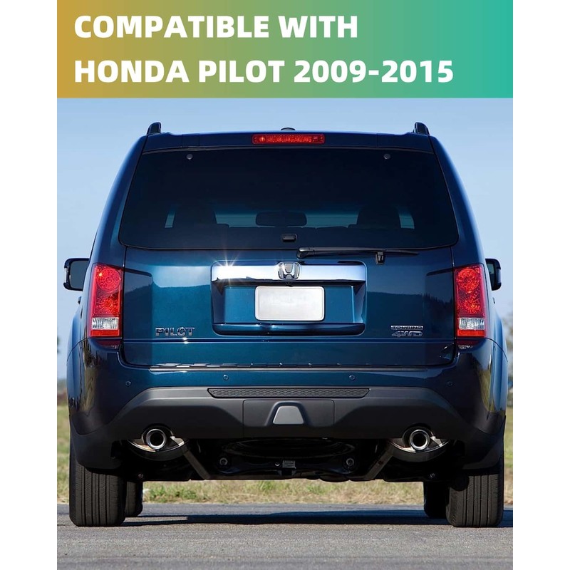 WEISIGAO Tail Lights Assembly Compatible with Honda Pilot 2009 2010