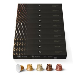 NESPRESSO ORIGINAL Barista Creations Flavoured Collection, Mittlere Röstung, Kompatibel mit ORIGINAL Kaffeemaschinen, Kapsel Set aus 100 Kaffeekapseln