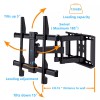 PERLESMITH TV Wall Mount Bracket Full Motion Dual Articulating Arm