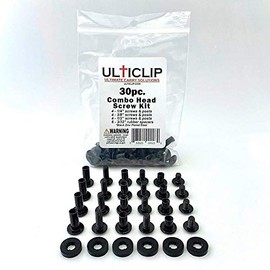 UltiClip 30pc. Combo Head Screw Kit
