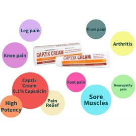 “Capzix Crema Para Alivio Del Dolor 2 Oz Capsaicina .1%