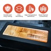 Nelyrho 2 Pieces 1kg Graphite Ingot Molds for Casting Gold