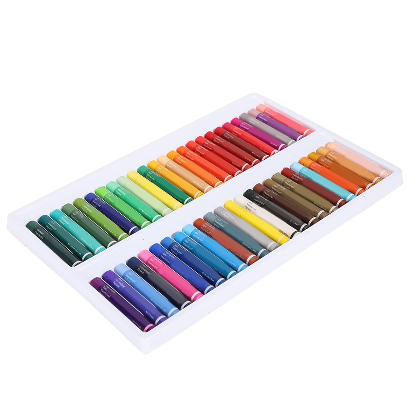 Oil Pastel 48 HeavyColor Crayon Set Washable Children Student Cartoon