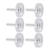 SEWACC 6pcs Adjustable Screw Furniture Levelers for Tables Chairs Durable