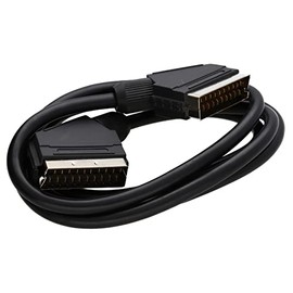 kenable Scart Cable 21 Pin 1m Black