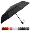 EEZ-Y Travel Umbrellas for Rain - Wind Resistant w/Open Close