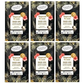 6er Pack Dresdner Essenz Bade-Spa Tropical Breeze 6 x 60g