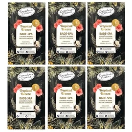 6er Pack Dresdner Essenz Bade-Spa Tropical Breeze 6 x 60g