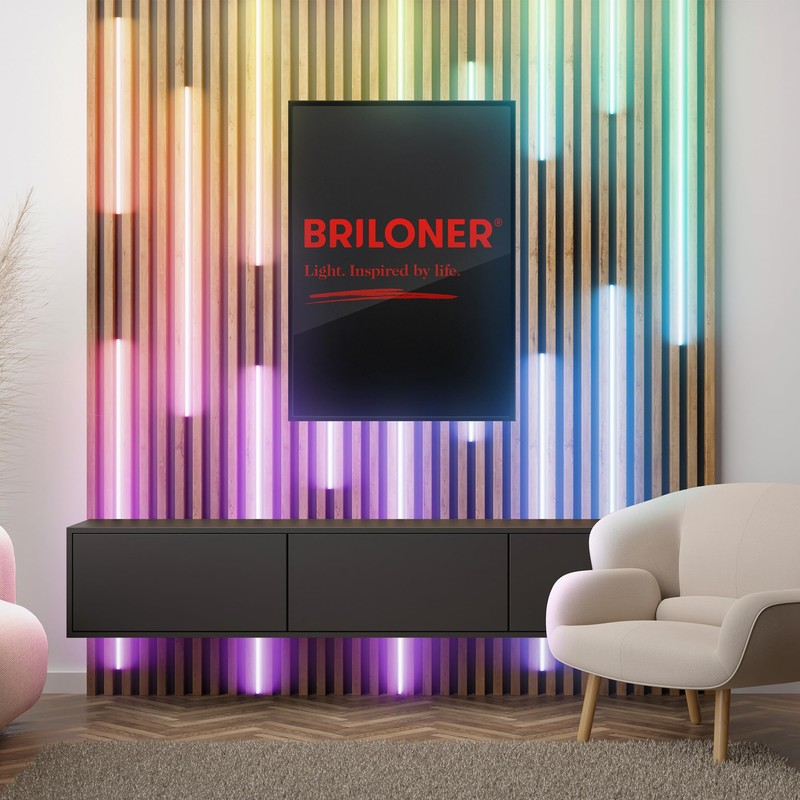 BRILONER - your Panel LED Strip Starter Set, RGB Colourful